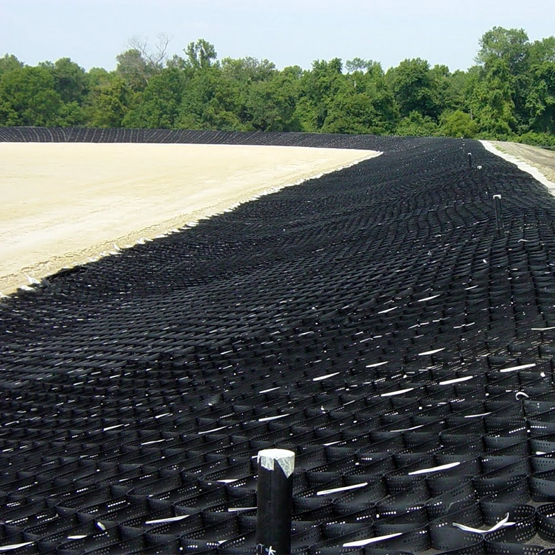 Geocell Hdpe Anti Korosi 50mm Untuk Penguatan Tanah Lereng Jalan Bukit 2