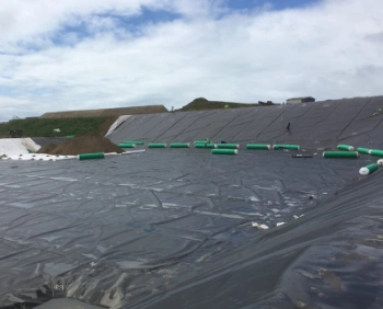 Anti Rembesan Geomembrane Pond Liner 0.5-2mm 5