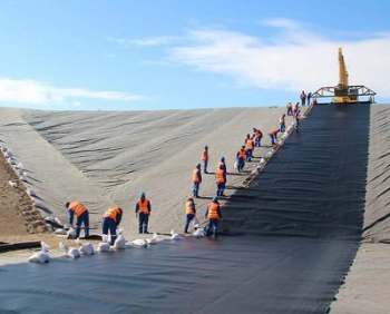 Anti Rembesan Geomembrane Pond Liner 0.5-2mm 4