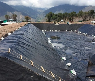 Anti Rembesan Geomembrane Pond Liner 0.5-2mm 3
