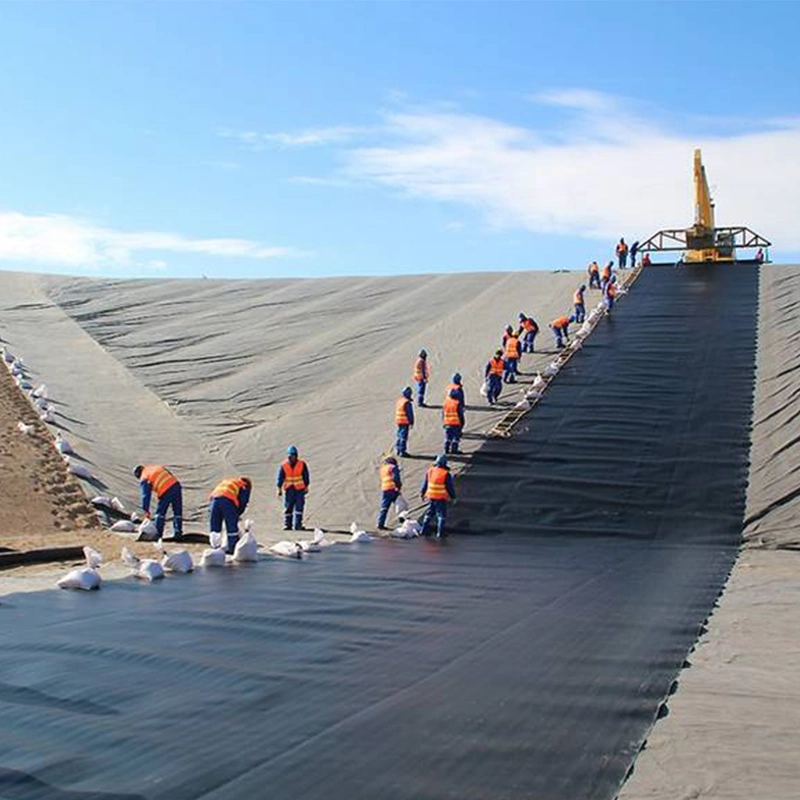 Anti Rembesan Geomembrane Pond Liner 0.5-2mm 7