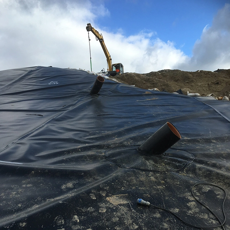 Anti Rembesan Geomembrane Pond Liner 0.5-2mm 10