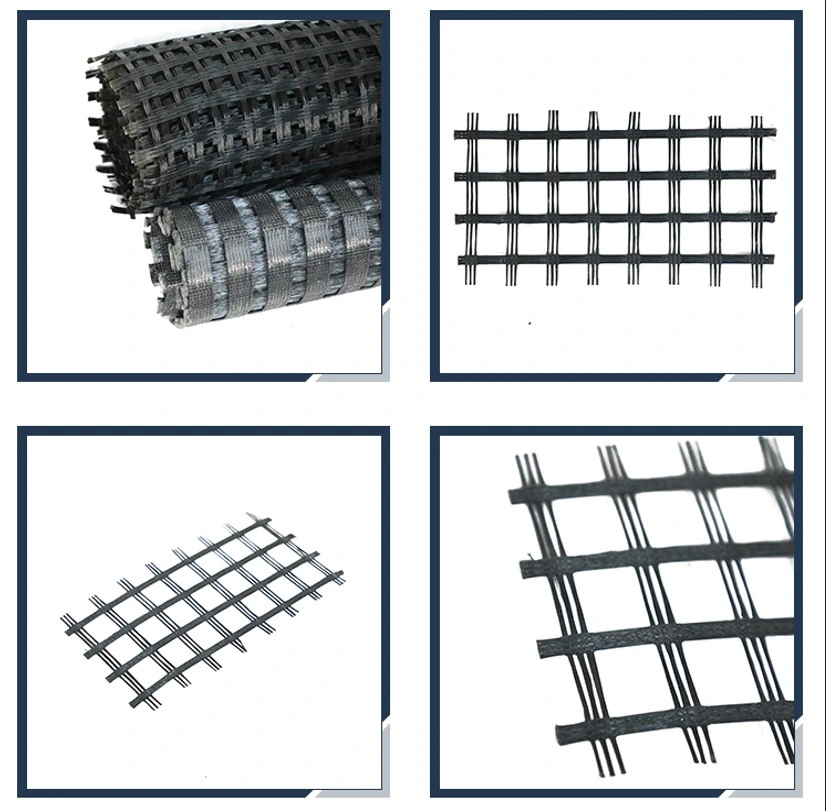 Fiberglass Geocomposite Coated Bitumen Geogrid for Asphalt Overlay Reinforcement