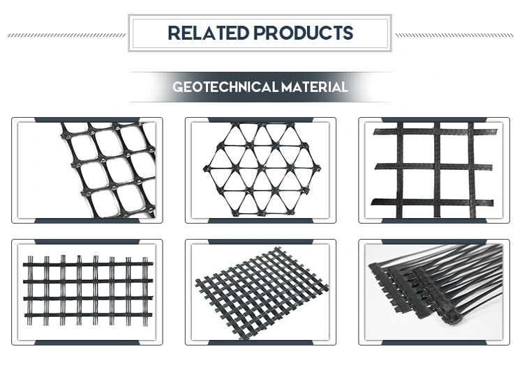 Steel Plastic Geogrid Untuk Stabil Gravel Surface Subgrade Dan Pengukuhan Jaring 6
