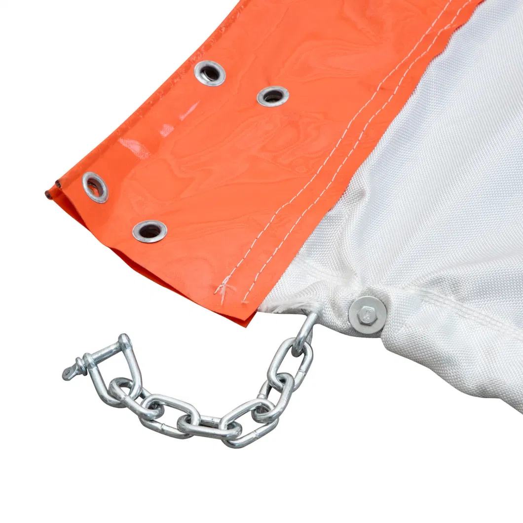 Silt Curtain Pvc Floating Silt Curtain Containment Boom Eco Friendly Oil Spilling Boom 2