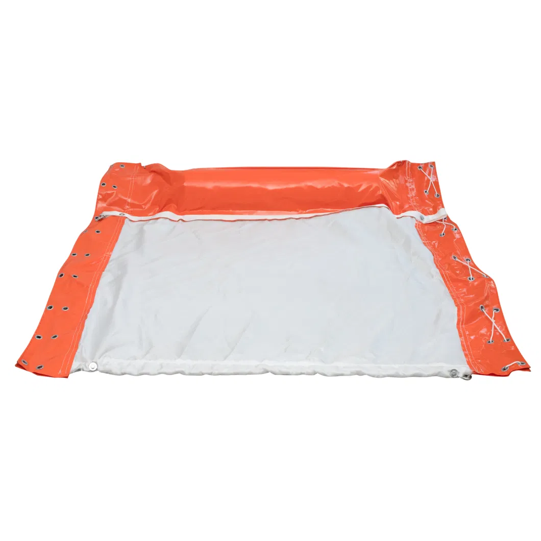 Silt Curtain Pvc Floating Silt Curtain Containment Boom Eco Friendly Oil Spilling Boom 5
