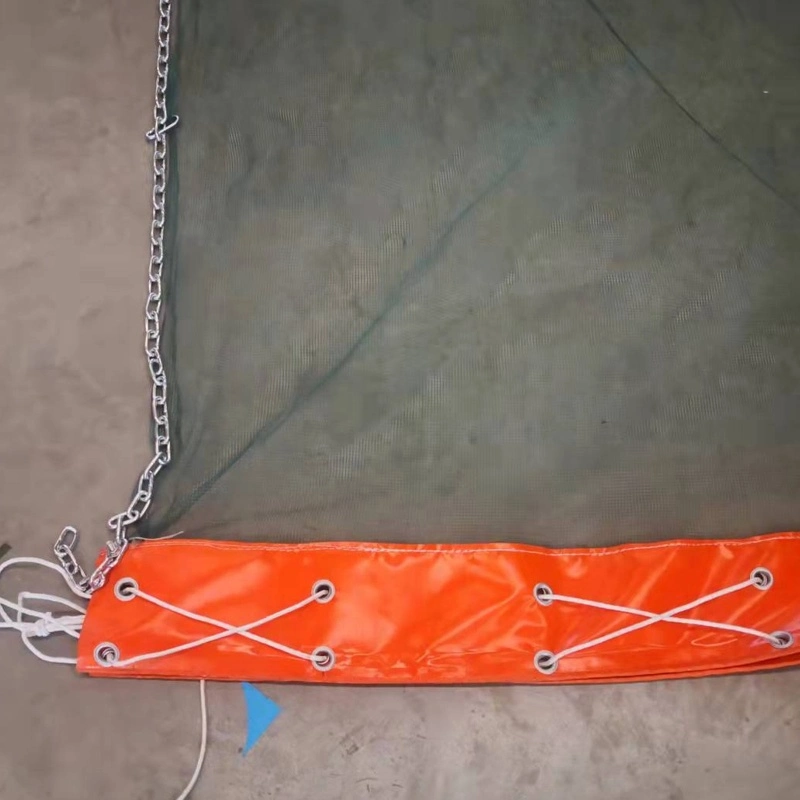 Silt Curtain Pvc Floating Silt Curtain Containment Boom Eco Friendly Oil Spilling Boom 8
