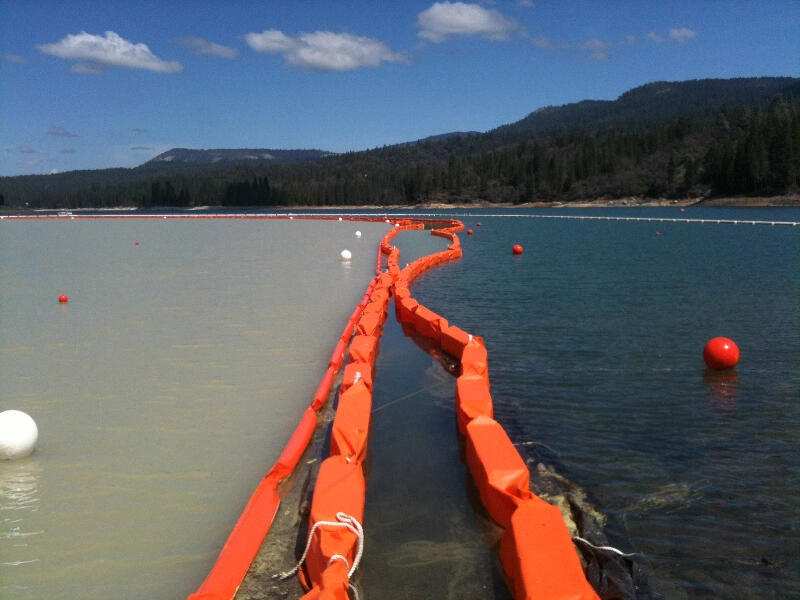 Silt Curtain Pvc Floating Silt Curtain Containment Boom Eco Friendly Oil Spilling Boom 9