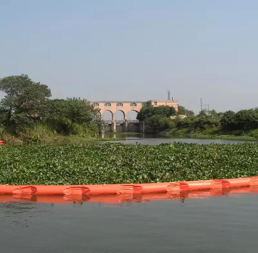 Silt Curtain Pvc Floating Silt Curtain Containment Boom Eco Friendly Oil Spilling Boom 12