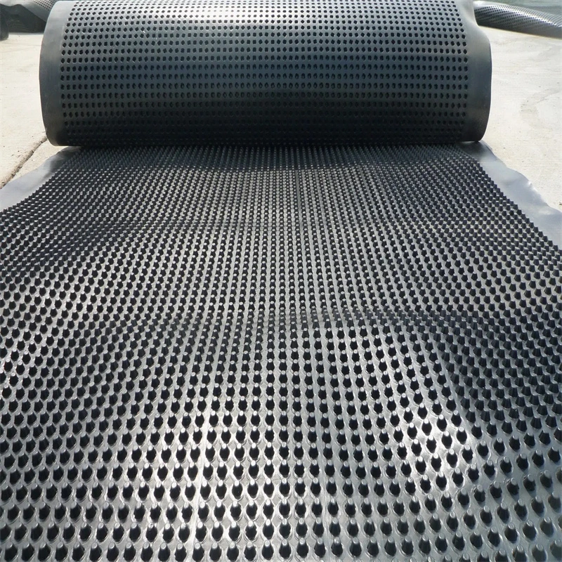 Dimpled Drainage Membrane Greening Project PVC Perforated Dimpled Drainage Board Pengerjaan dasar Solusi air Solusi air 10