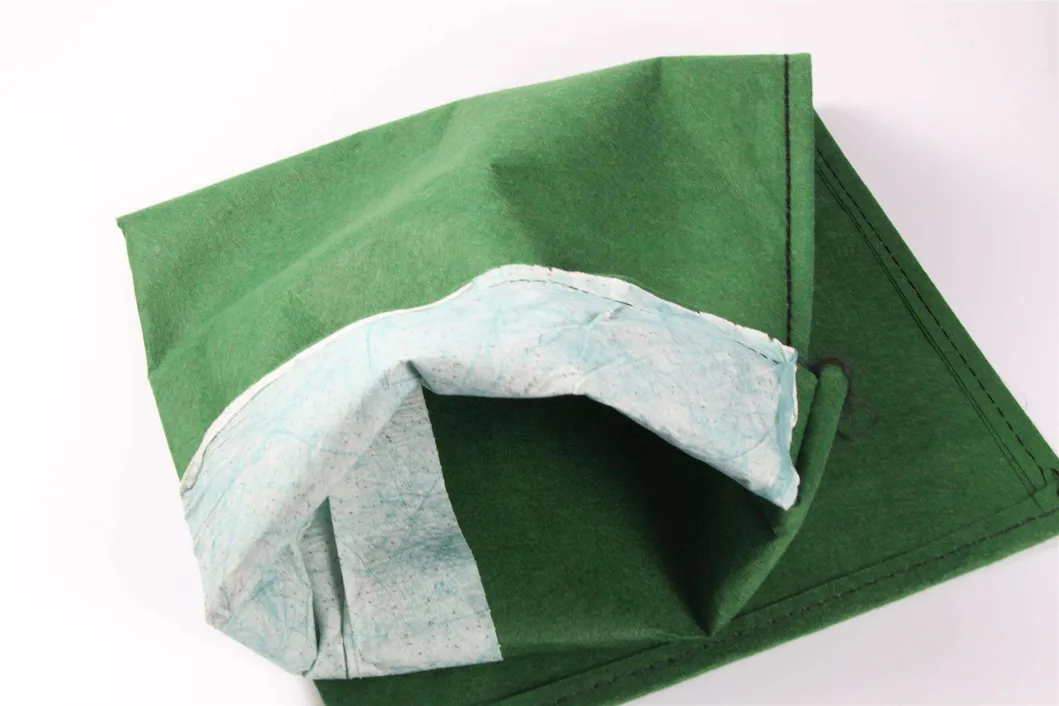 Nonwoven Geobag Polyester / PP Geobag Untuk Perlindungan Lemparan Dan Bendungan Rumput Untuk Melindungi Lingkungan Ekologis 1