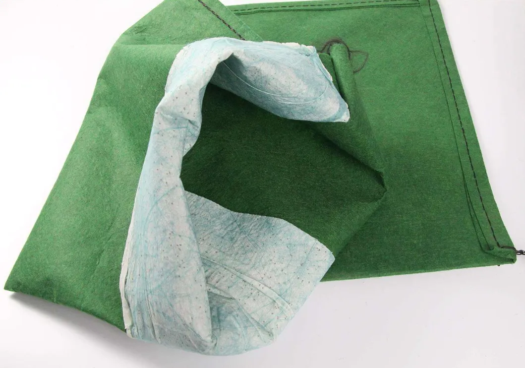 Nonwoven Geobag Polyester / PP Geobag Untuk Perlindungan Lemparan Dan Bendungan Rumput Untuk Melindungi Lingkungan Ekologis 2