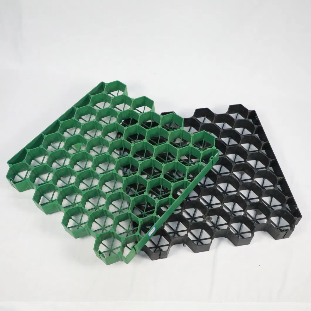 Plastik Grass Grid Pavers HDPE Plastik Grass Grid Paver Gravel Di Taman Parkir 3