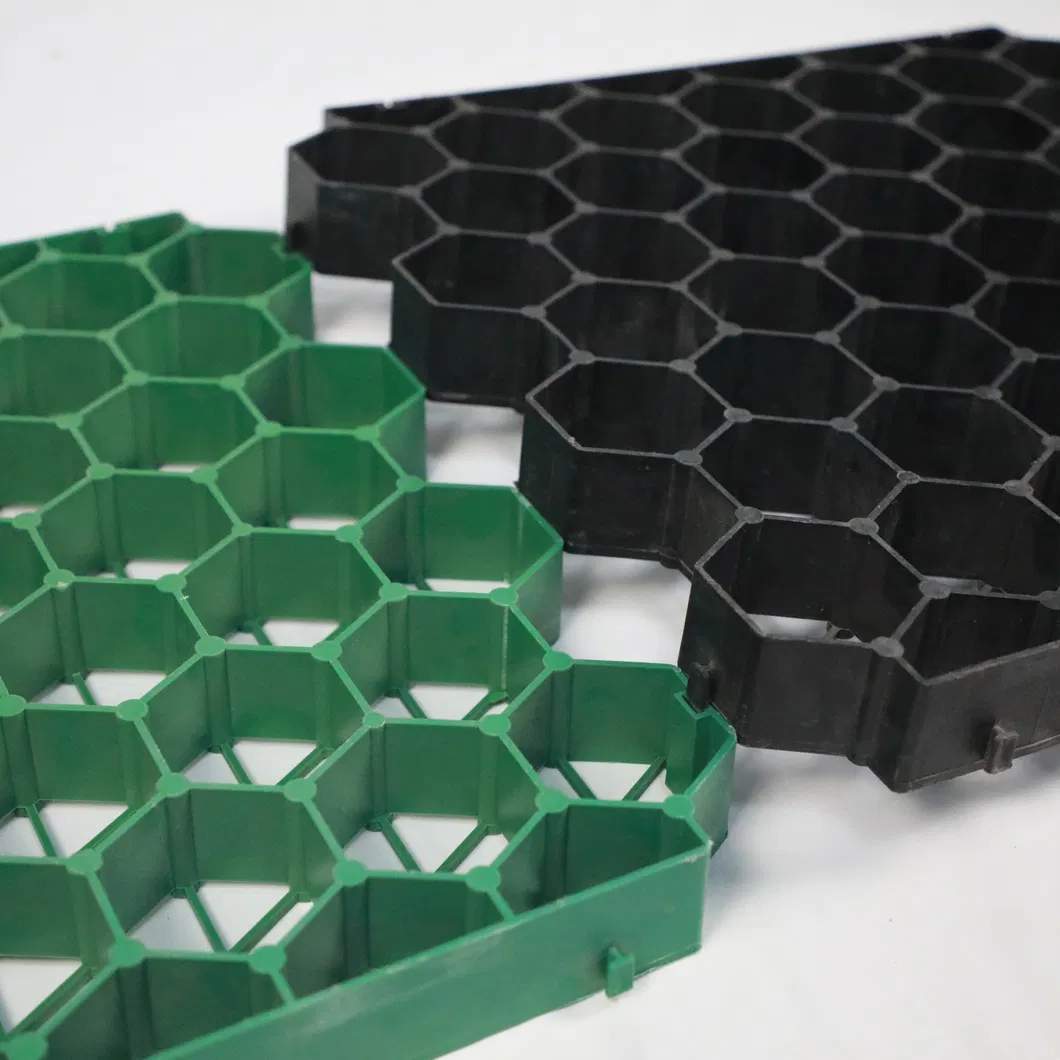 Plastik Grass Grid Pavers HDPE Plastik Grass Grid Paver Gravel Di Taman Parkir 6
