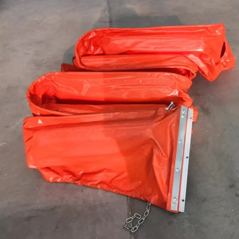 Tirai Silt Terapung Permeable Aquatic Silt Curtain PVC Silt Curtain Boom Silt Curtain PVC Oil Boom Oil Containment Fence Tirai Silt 10