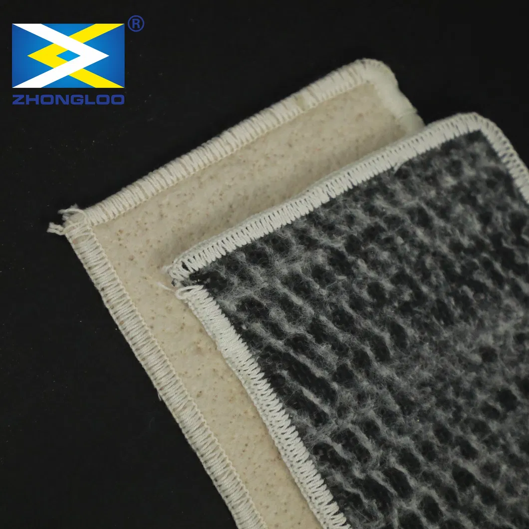 Pond Anti-Seepage Geosynthetic GCL Clay Liner Mat Gcl Bentonite Geosynthetic untuk Tumpukan 0
