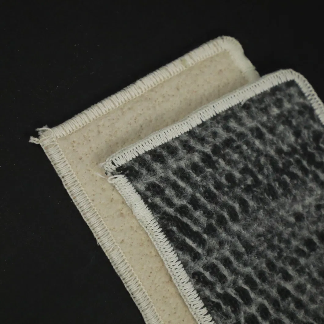 Pond Anti-Seepage Geosynthetic GCL Clay Liner Mat Gcl Bentonite Geosynthetic untuk Tumpukan 2
