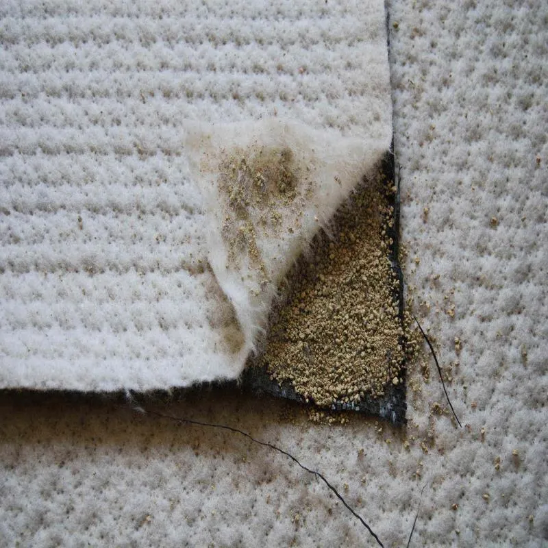 Pond Anti-Seepage Geosynthetic GCL Clay Liner Mat Gcl Bentonite Geosynthetic untuk Tumpukan 7