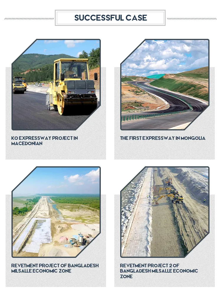 Pond Anti-Seepage Geosynthetic GCL Clay Liner Mat Gcl Bentonite Geosynthetic untuk Tumpukan 19