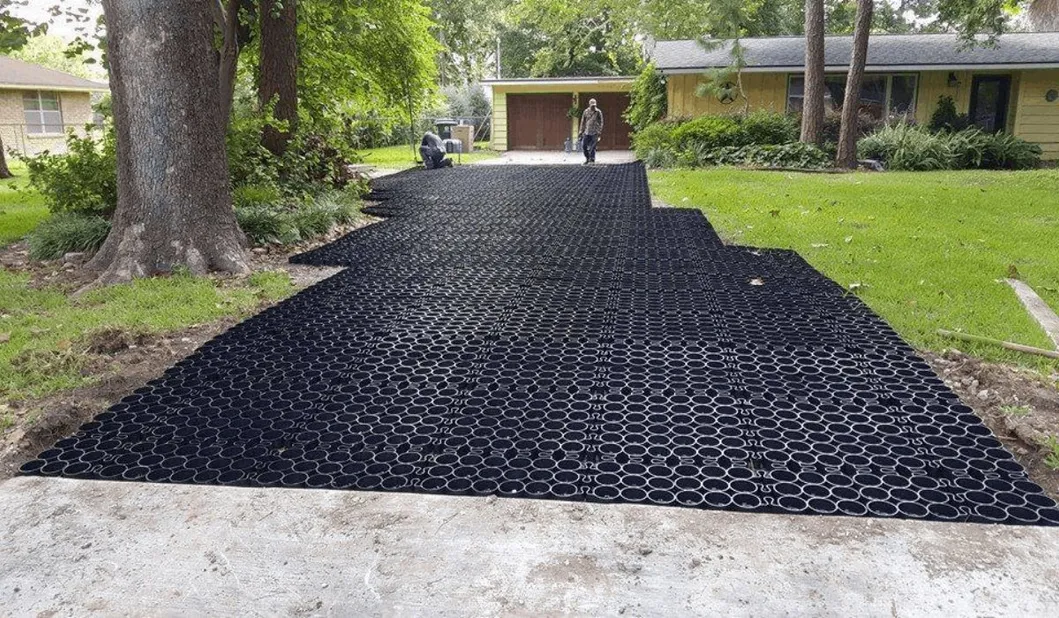 Harga Grosir Lapisan Tanah Lapisan Permeable Gravel Tanah Tumbuhan Rumput Grid Cetakan untuk Supply Driveway Pabrik 12