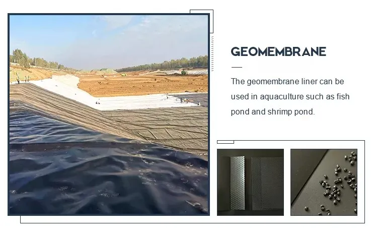 1.0mm 1.5mm 100% Virgin Material ASTM Anti-Seepage Waterproof Waterproof Smooth Textured LDPE LLDPE HDPE Geomembrane Pond Liner untuk Landfill Mining Liner 1