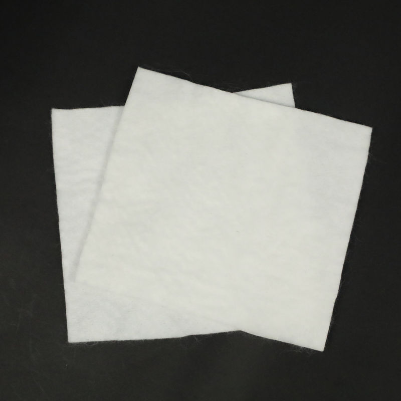 Geosynthetics PP Polypropylene Polyester filamen spunbond Needle Punched Nonwoven Geotextile untuk proyek TPA jalan
