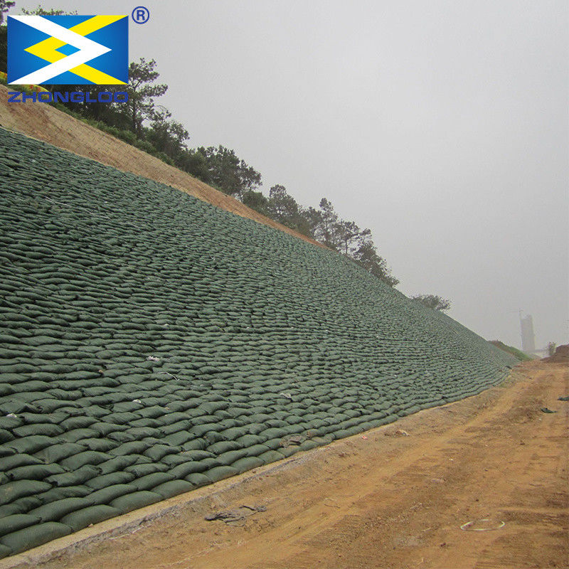 1050x700cm Nonwoven Geotextile Geobag Filter Untuk Perlindungan Lereng