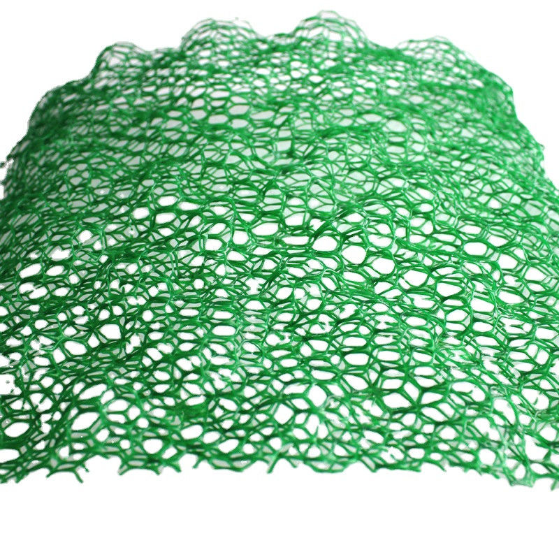 Tiga Lapisan Plastik 3D Reinforced Geomat  Drainage Mat Untuk Pengendalian Erosi Lereng