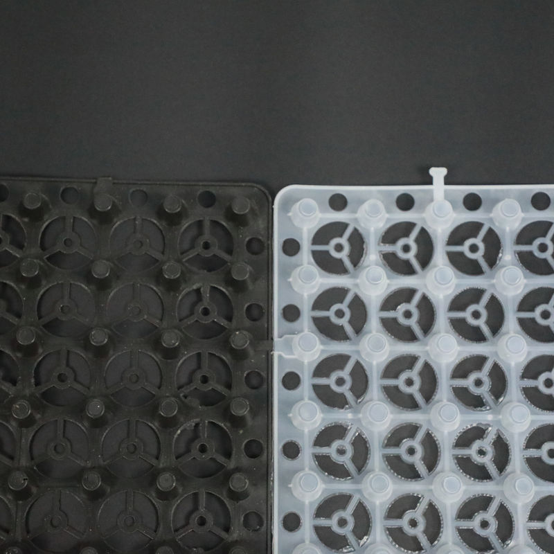 Penyimpanan Air Dimpled Drainage Membran Hdpe Drainage Board Untuk Bangunan Waterproof Protect