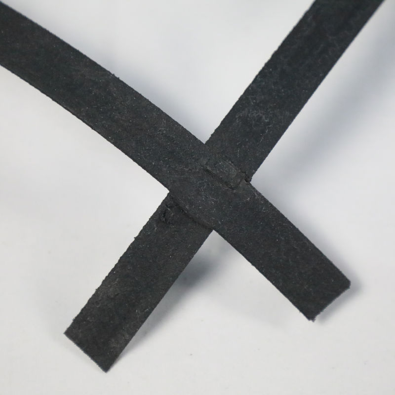 Geogrid Pengelasan Plastik Baja Untuk Perkerasan Jalan Tanah Dasar Geogrid Plastik Baja Reinforced Bidirectional Geogrids