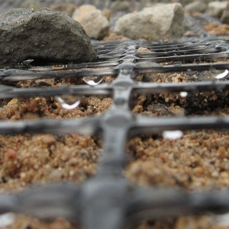 Poliester Geogrid Kekuatan Tinggi Untuk Tanggul Basal Dan Penguatan Dinding Lereng Tanah