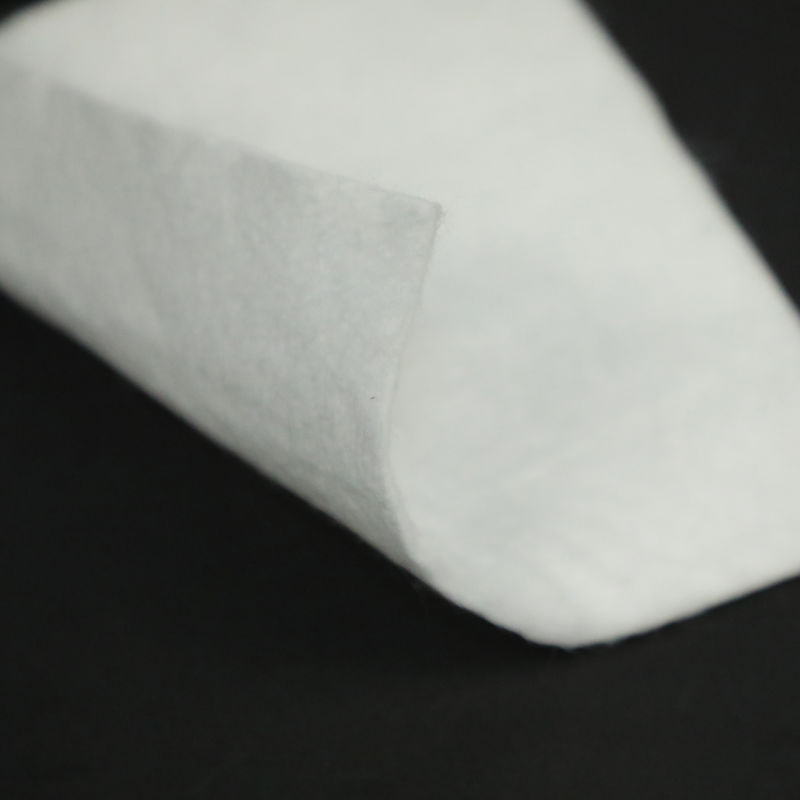 100 g/m2 - 800 g/m2 PP/PET Polypropylene Polyester Non-Woven Geotextile Fabric untuk pemisahan tanah dan drainase