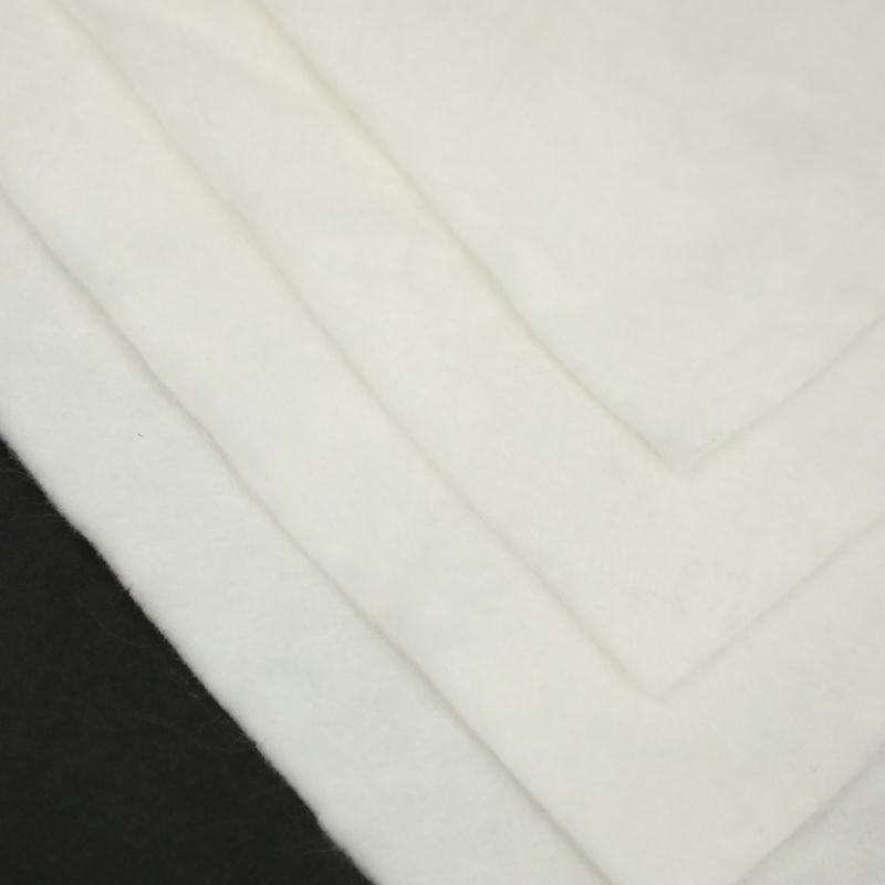 Pabrik PP Serat panjang atau pendek Nonwoven jarum tusuk Polyester Geotekstil Nonwoven Geotekstil untuk penutup jalan
