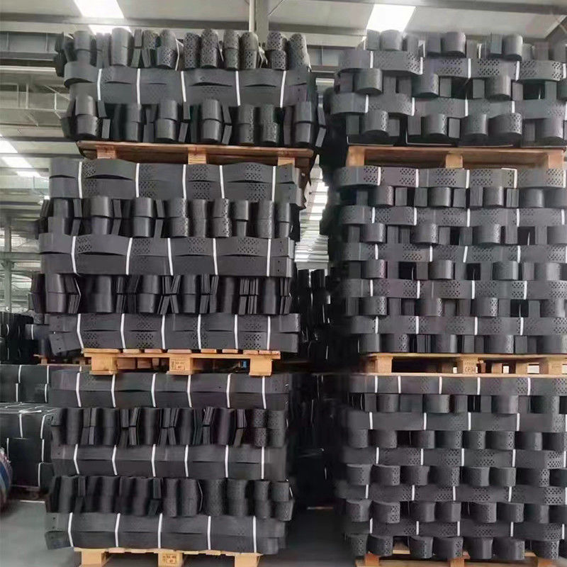 HDPE Gravel Grid Material System Driveway Textured Geocell Untuk Penguatan Jalan
