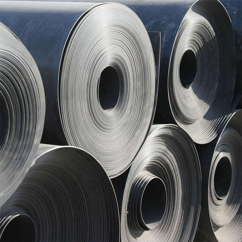 100% Virgin Material ASTM Standard GM13 HDPE Geomembrane Liner 0.3mm 0.5mm 1.0mm 1.5mm 2.0mm Untuk Tumpukan / Kolam Udang