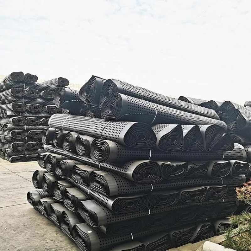 Dimpled Drainage Membrane Greening Project PVC Perforated Dimpled Drainage Board Pengerjaan dasar Solusi air Solusi air