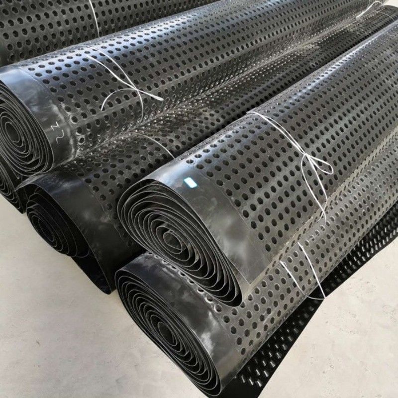Dimpled Drainage Membrane Greening Project PVC Perforated Dimpled Drainage Board Pengerjaan dasar Solusi air Solusi air