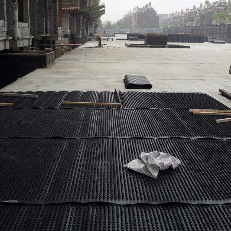 Dimpled Drainage Membrane Greening Project PVC Perforated Dimpled Drainage Board Pengerjaan dasar Solusi air Solusi air