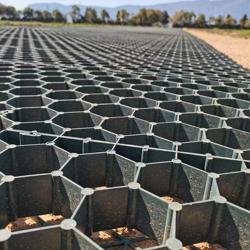 HDPE Plastic Porous Grass Grid Paving Paver Grid Untuk Lantai Parkir