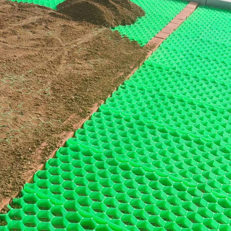 HDPE Plastic Porous Grass Grid Paving Paver Grid Untuk Lantai Parkir