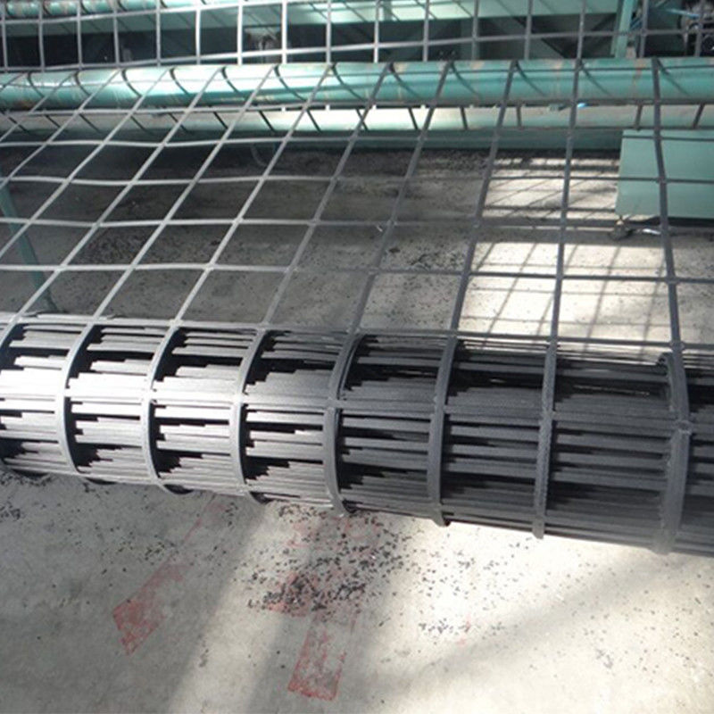 Kekuatan Tekanan Tinggi Las Biaxial Baja Plastik Komposit Pengerjaan Bumi Geogrid Untuk Stabilisasi Tanah, Fitur Anti-erosi