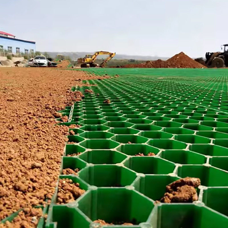 Harga Grosir Lapisan Tanah Lapisan Permeable Gravel Tanah Tumbuhan Rumput Grid Cetakan untuk Supply Driveway Pabrik