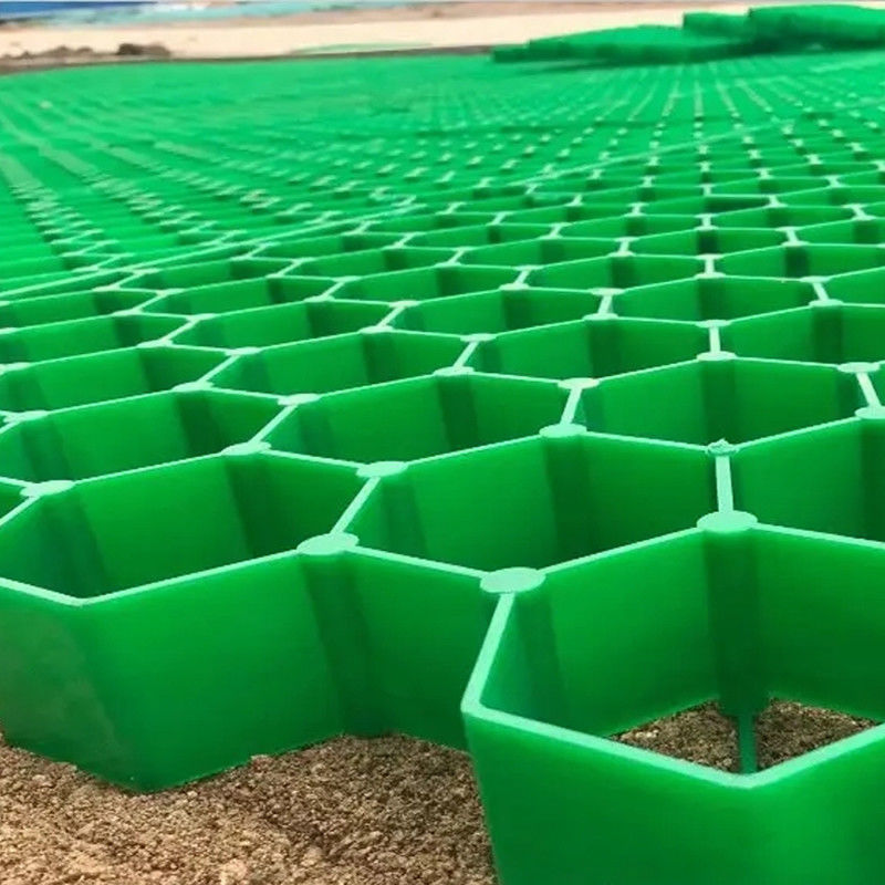 Harga Grosir Lapisan Tanah Lapisan Permeable Gravel Tanah Tumbuhan Rumput Grid Cetakan untuk Supply Driveway Pabrik