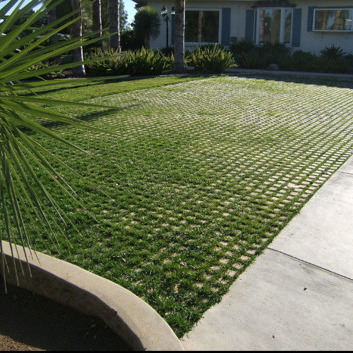 Kisi-kisi Rumput Plastik untuk Tempat Parkir, Pintu Keluar Kebakaran, HDPE Pavers, Geogrid untuk Lansekap, Geocell Tanah, Kisi-kisi Padang Rumput Kerikil