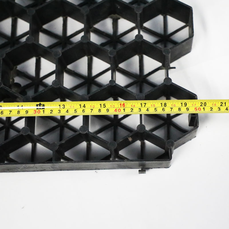 Plastik Plastik Grass Grid untuk Parking Lot Fire Exit HDPE Pavers Geogrid untuk Landscape Ground Geocell Gravel Paddock Grid
