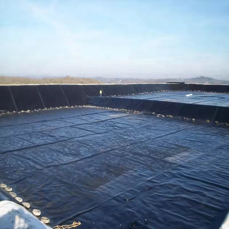 Geomembran HDPE Kekuatan Tinggi dengan Umur Layanan Panjang untuk Instalasi Pengolahan Air Limbah, Proyek Bioenergi, dan Tangki Penyimpanan Air Industri