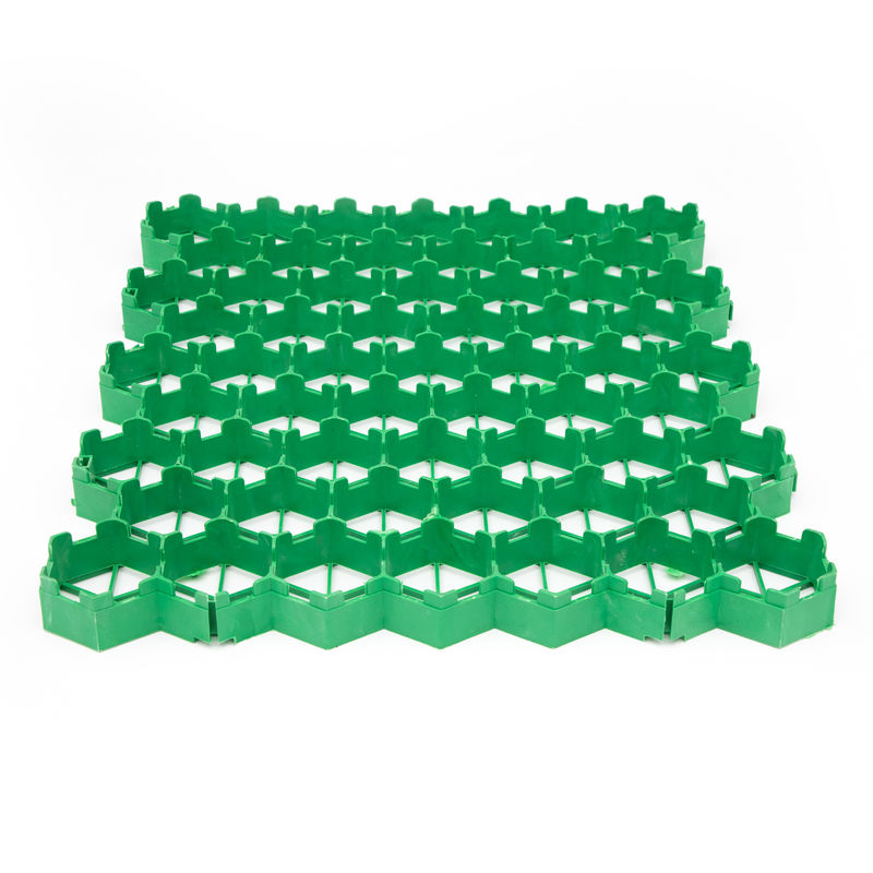 Heavy Duty Soil Stabilizer Honeycomb Plastic Grass Grid untuk jalan masuk untuk taman parkir rumput lanskap