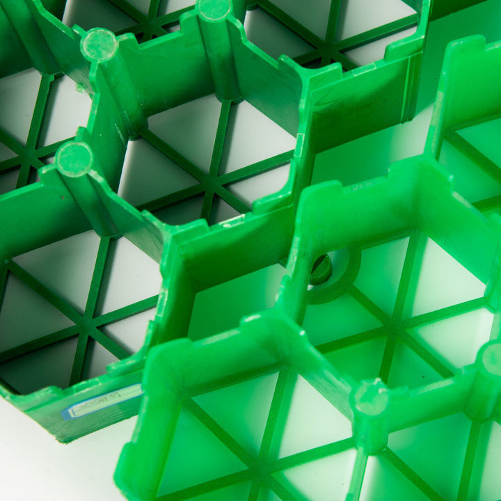 Heavy Duty Soil Stabilizer Honeycomb Plastic Grass Grid untuk jalan masuk untuk taman parkir rumput lanskap