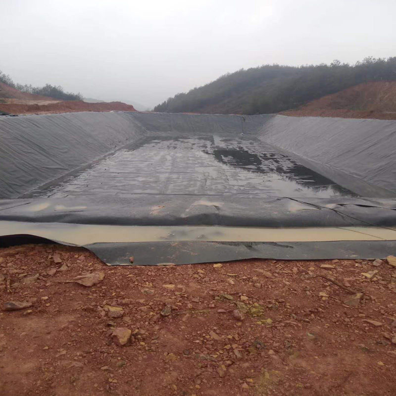 Pelapis Kolam Geomembran 0.5mm 1mm 1.5mm 2mm HDPE LDPE Lldpe PVC EVA Geomembran Pelapis Kolam