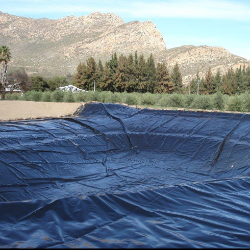 Lapisan Kolam Geomembran Pertanian 1mm Tahan Air HDPE Landfill Geomembrane Pond Liner 0.75mm 1.5mm Pond Liner